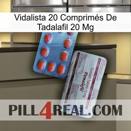 Vidalista 20 Comprimés De Tadalafil 20 Mg 36